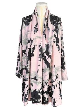 Zadig & Voltaire Women's Rona Tie-dye Cashmere Long Open Cardigan Sweater XS / S